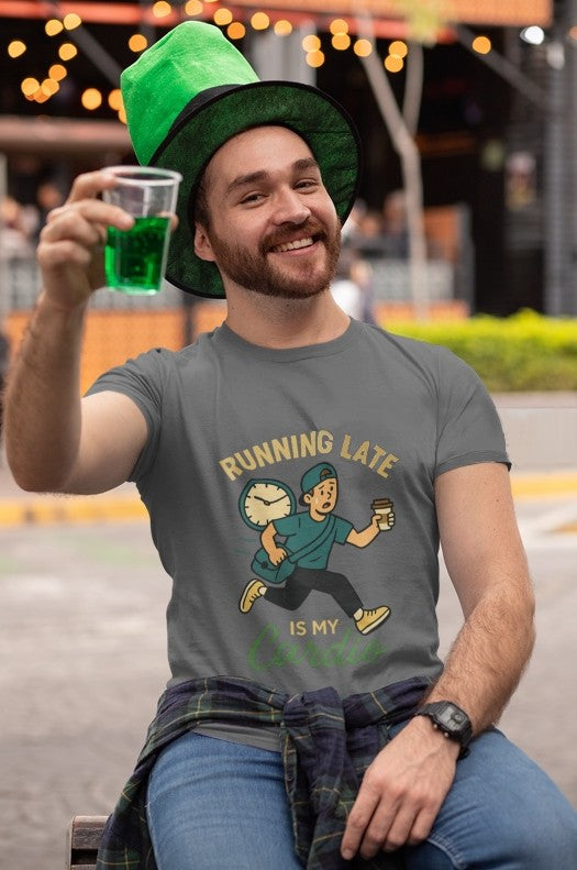 Running Late Is My Cardio -Men's